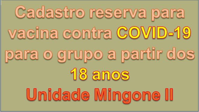 VACINAÇÃO LUZIÂNIA