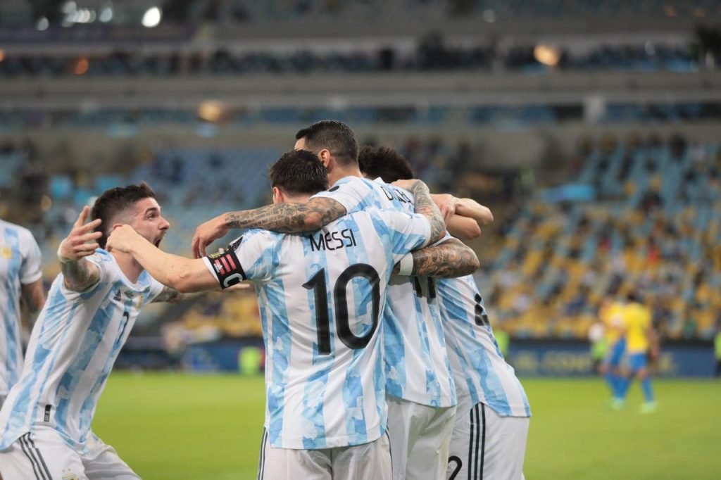 Argentina x Brasil, válido pela final da Copa América 2021 no Estádio Maracanã, no Rio de Janeiro 10