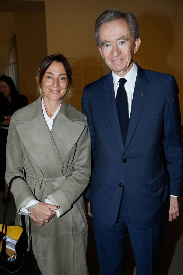 Phoebe Philo e Bernard Arnault
