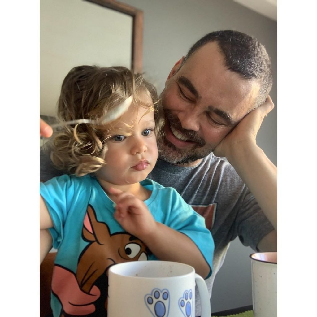 Carmo Dalla Vacchia e o filho