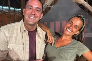 André Marques e Carol Peixinho juntos