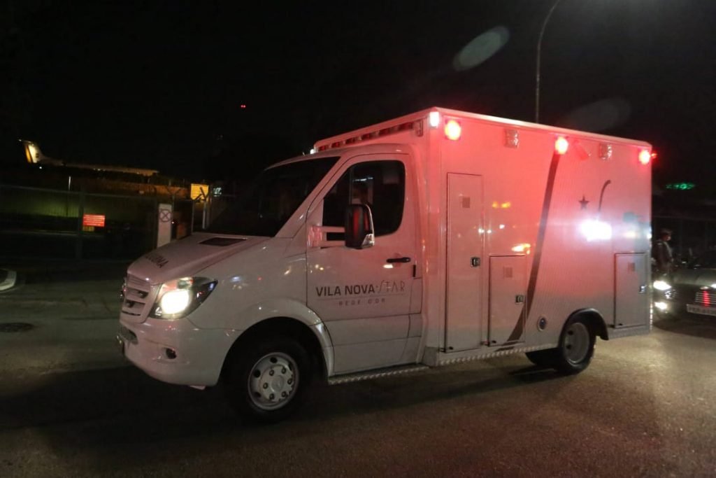 Ambulancia Bolsonaro