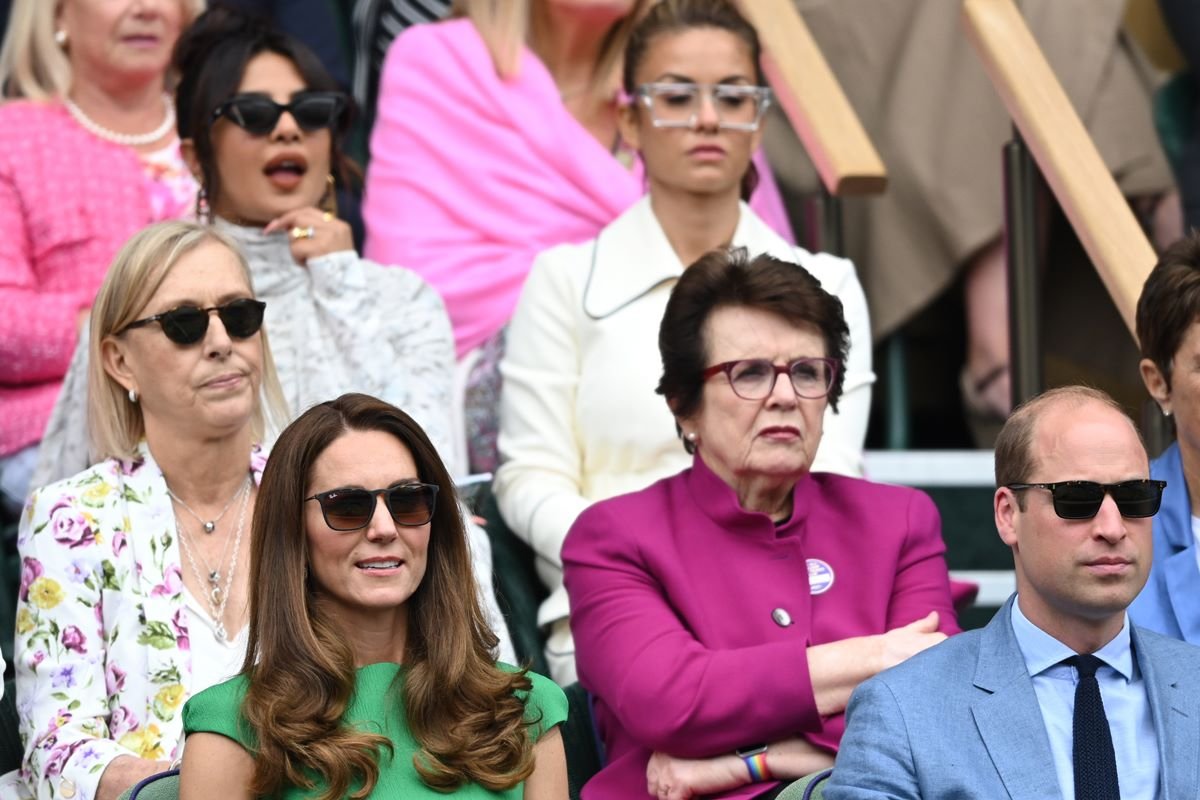 Priyanka Chopra, Kate Middleton e príncipe William