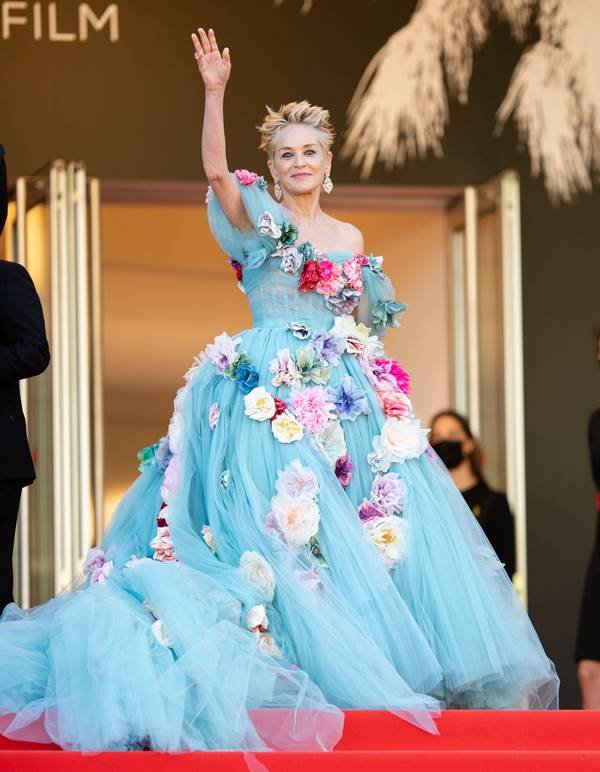 Sharon Stone, de Dolce & Gabbana