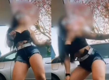 PM viralizou por vídeo no TikTok com arma na cintura