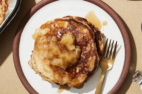 panqueca de maçã