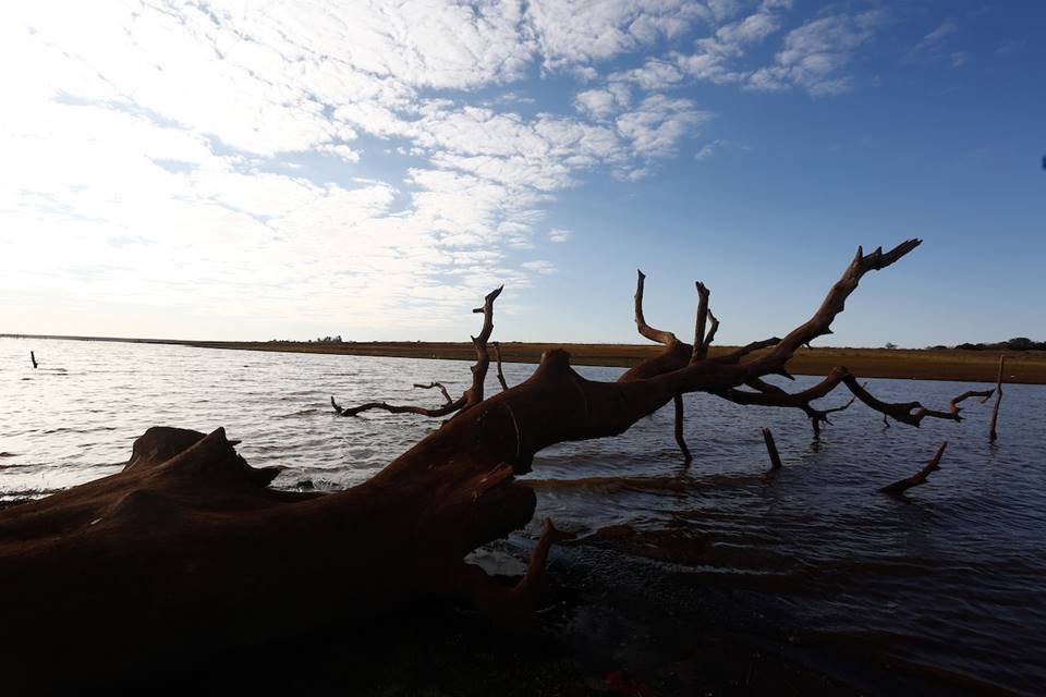 crise hídrica e energética, reservatório da usina hidrelétrica de itumbiara enfrenta redução do nível da água, em razão da seca e da estiagem