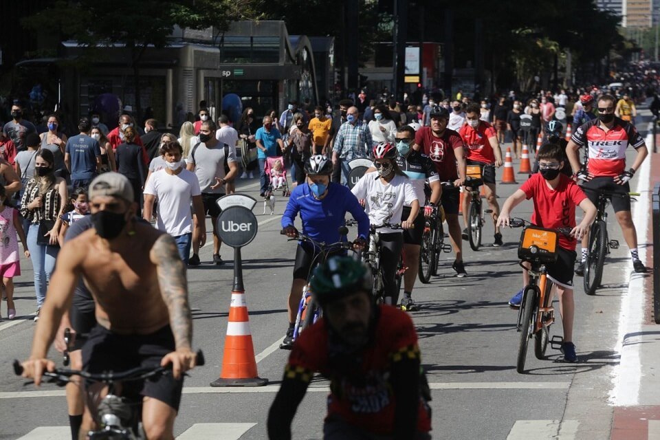 Liberdade terá ruas fechadas para carros aos domingos; saiba quais