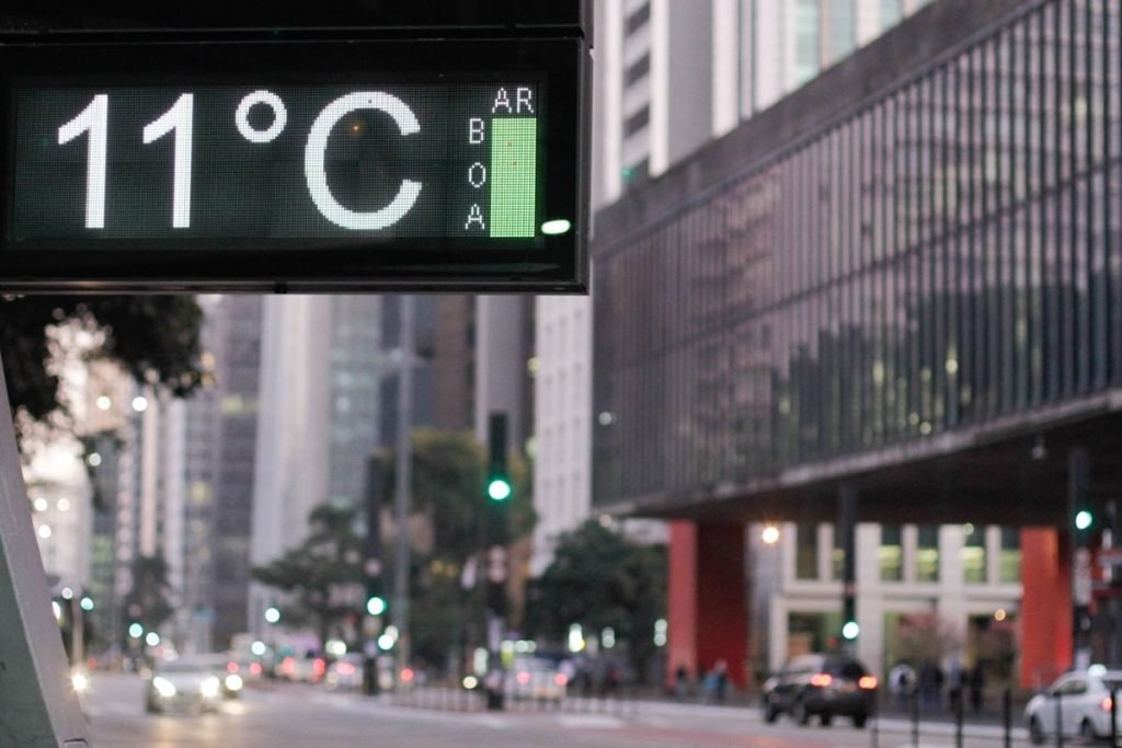 Onda de frio em São Paulo