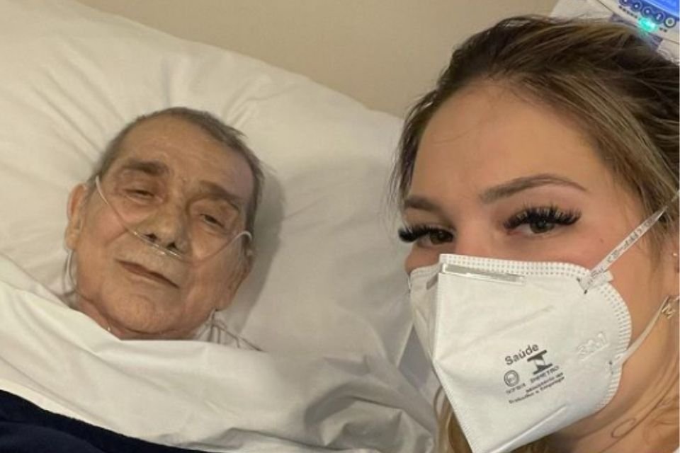 Virginia Fonseca e o pai