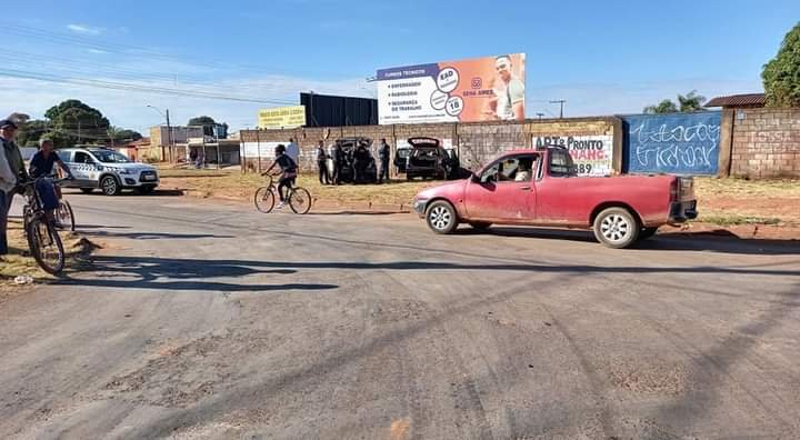 DF: perseguição acaba com homem preso após fuga em carro roubado