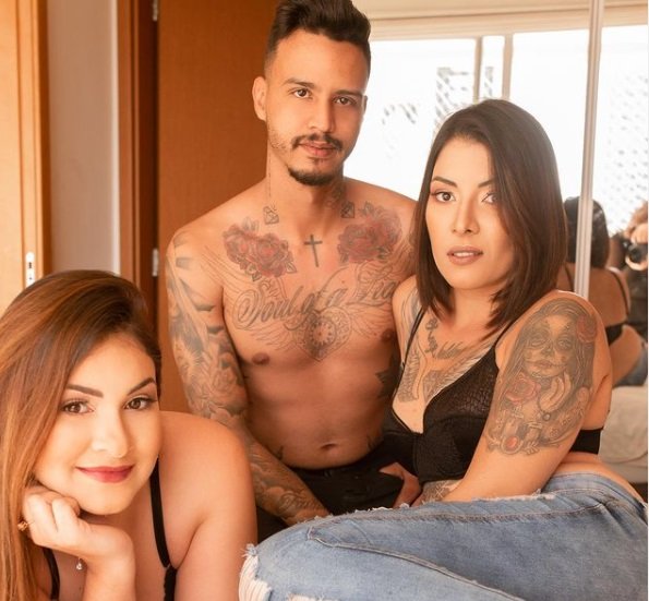 Sanny Rodrigues, Diego Goncalves e Karina Matos