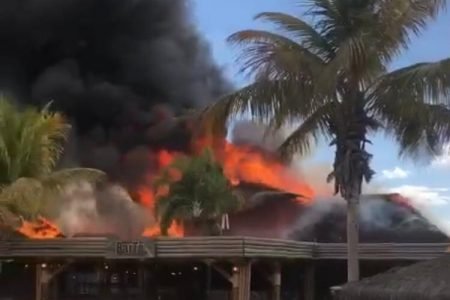 incêndio hot park
