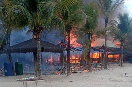 Incêndio hot park