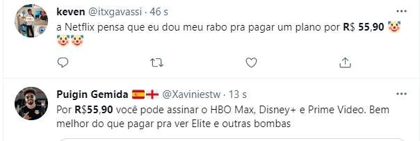 Internautas se revoltam com ajuste de preços da Netflix