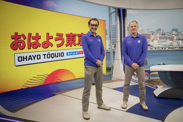 Comandado por Bernardinho e Marcelo Barreto, Ohayo Tóquio traz os destaques de cada dia olímpico