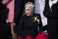 Lady Gaga na posse de Joe Biden