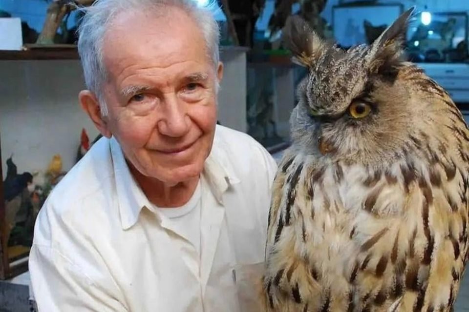 acervo do taxidermista, empalhador de animais, josé hidasi, em goiânia. ele é conhecido internacionalmente pela técnica