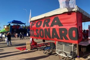 Concentração foi em frente ao Museu Nacional