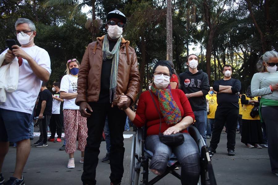 Manifestação em São Paulo