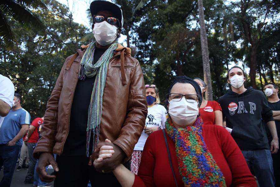 Manifestação em São Paulo