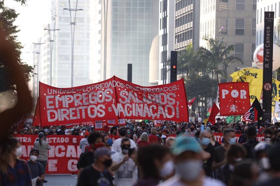 Manifestação em São Paulo