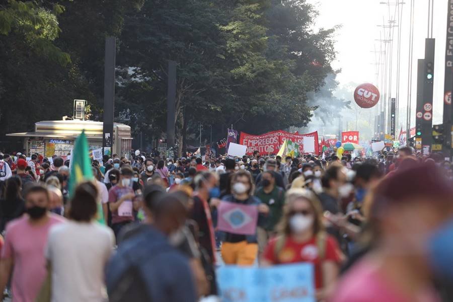 Manifestação em São Paulo