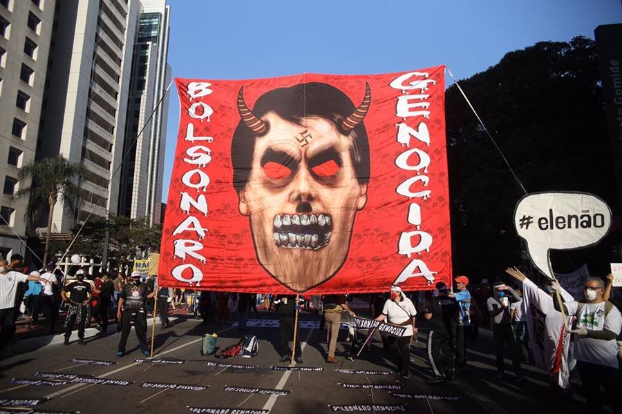 Manifestação em São Paulo