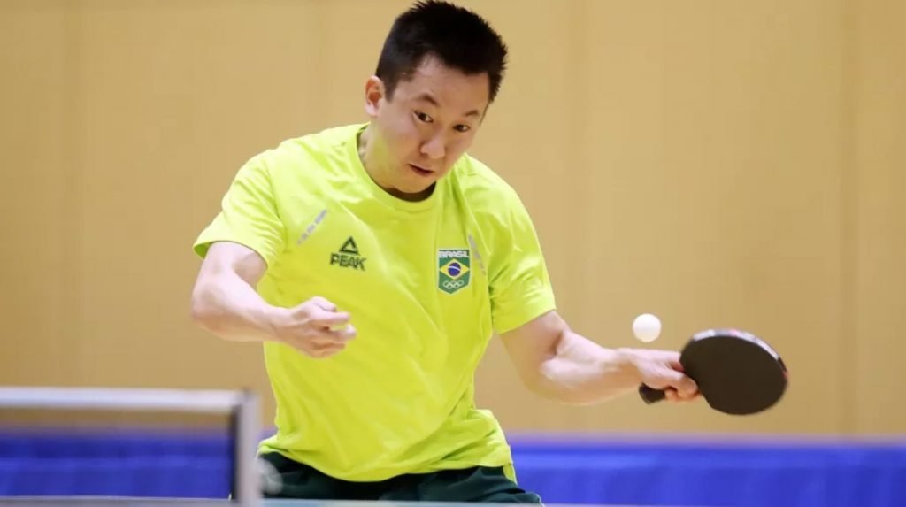 Gustavo Tsuboi vence nigeriano no tênis de mesa e vai às oitavas de final  nas Olimpíadas de Tóquio - Jogada - Diário do Nordeste