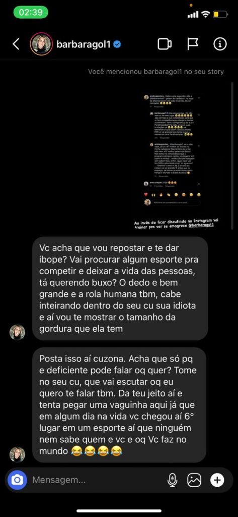 Andrea Pontes e Bárbara