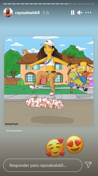rayssa leal instagram simpsons