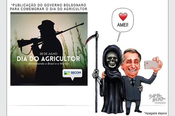 Charge do Amarildo