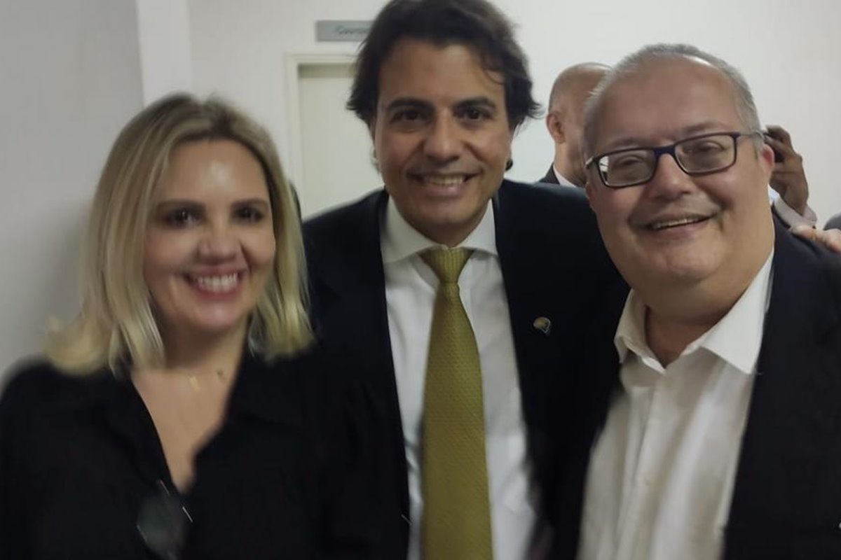 Rose Rocha, Otávio Fakhoury e Alberto Danon