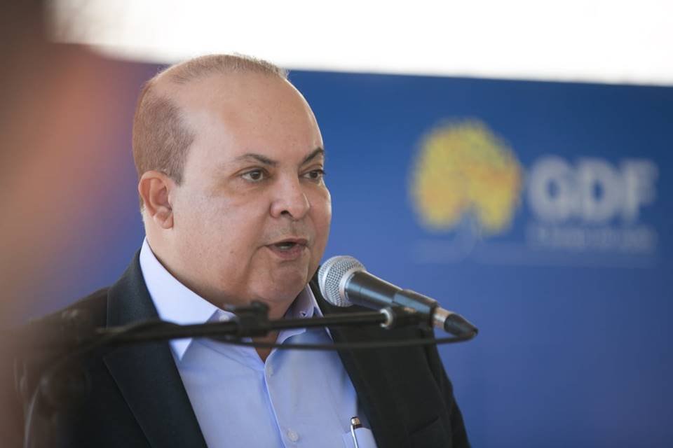 Governador do DF, Ibaneis Rocha, participa da assinatura do início das obras do Park Burle Marx no Noroeste