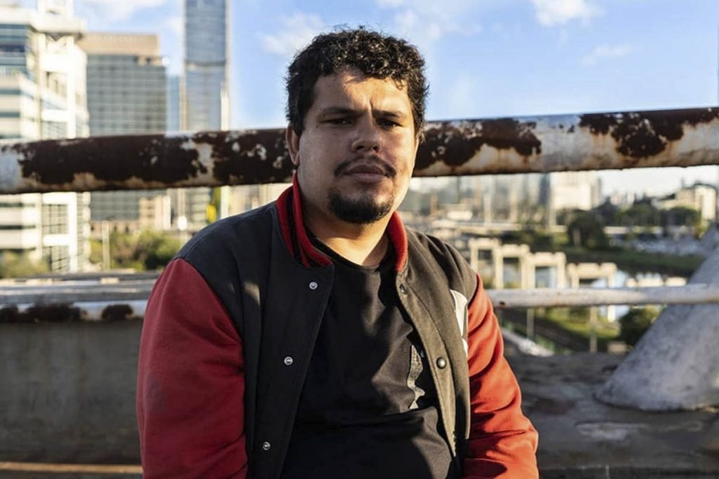 Paulo Lima, o Galo, líder dos Entregadores Antifascistas