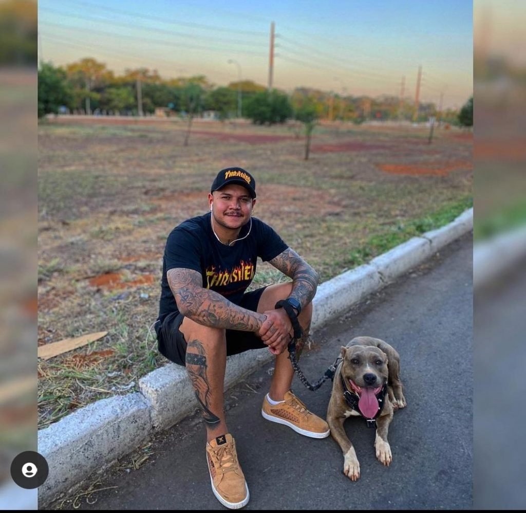 Antes de ser atropelado, dono de posto de gasolina posta vídeo pedalando