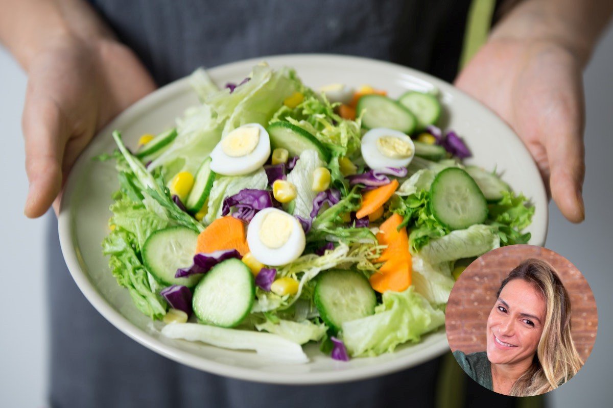 salada dieta alimentação saudável