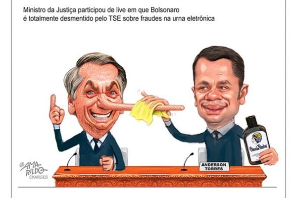 Charge do Amarildo