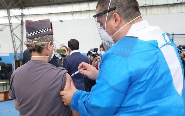 vacina policiais são paulo