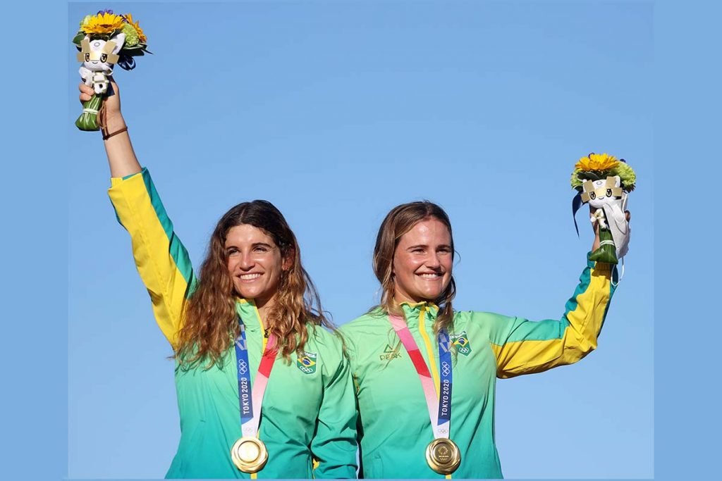 É ouro! Martine Grael e Kahena Kunze são bicampeãs olímpicas na vela