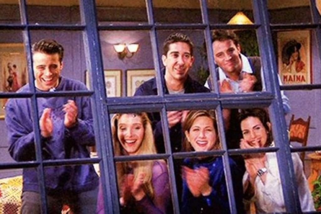 Cena de Friends