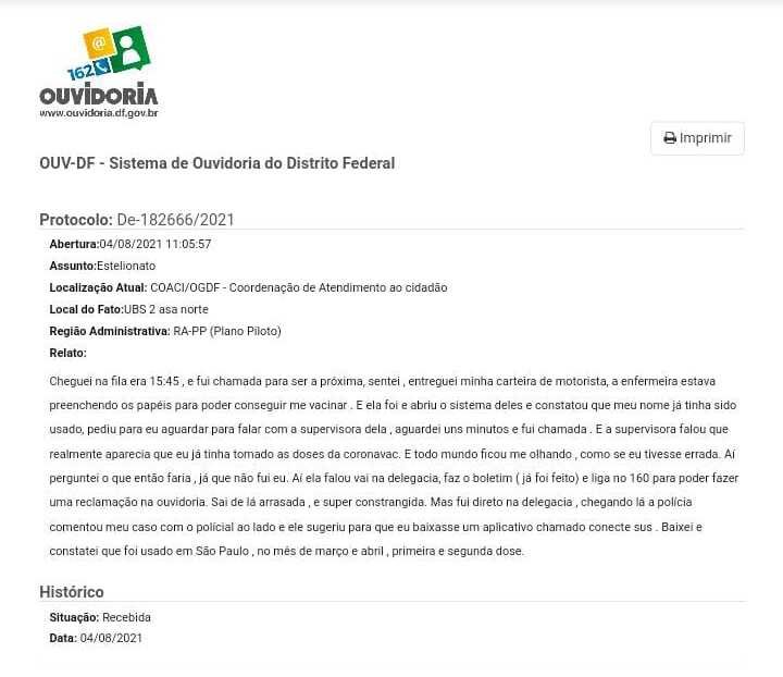 Fraude na vacinação