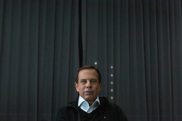 Rachel Sheherazade entrevista o governador de São Paulo João Doria