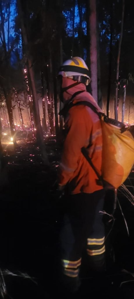 Incêndio de grandes proporções no Incra