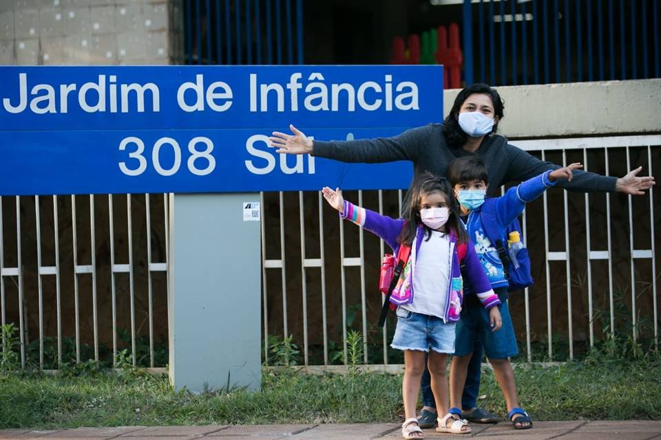 Volta às aulas na educação infantil do DF