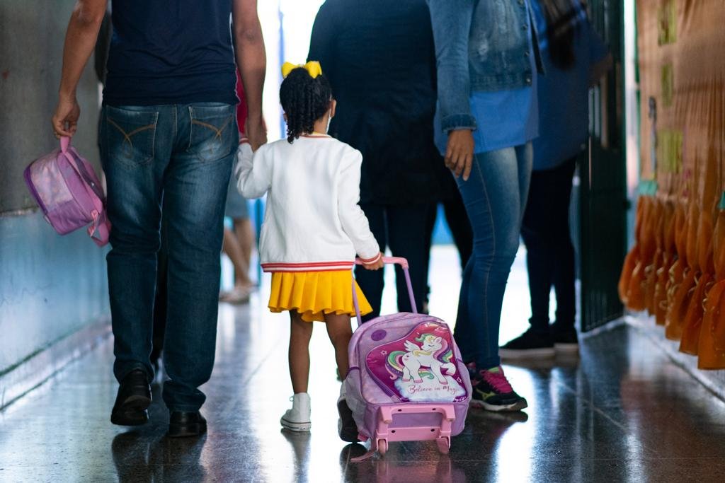 Retorno das aulas presenciais no Centro de Educação Infantil nº 1, no Paranoá