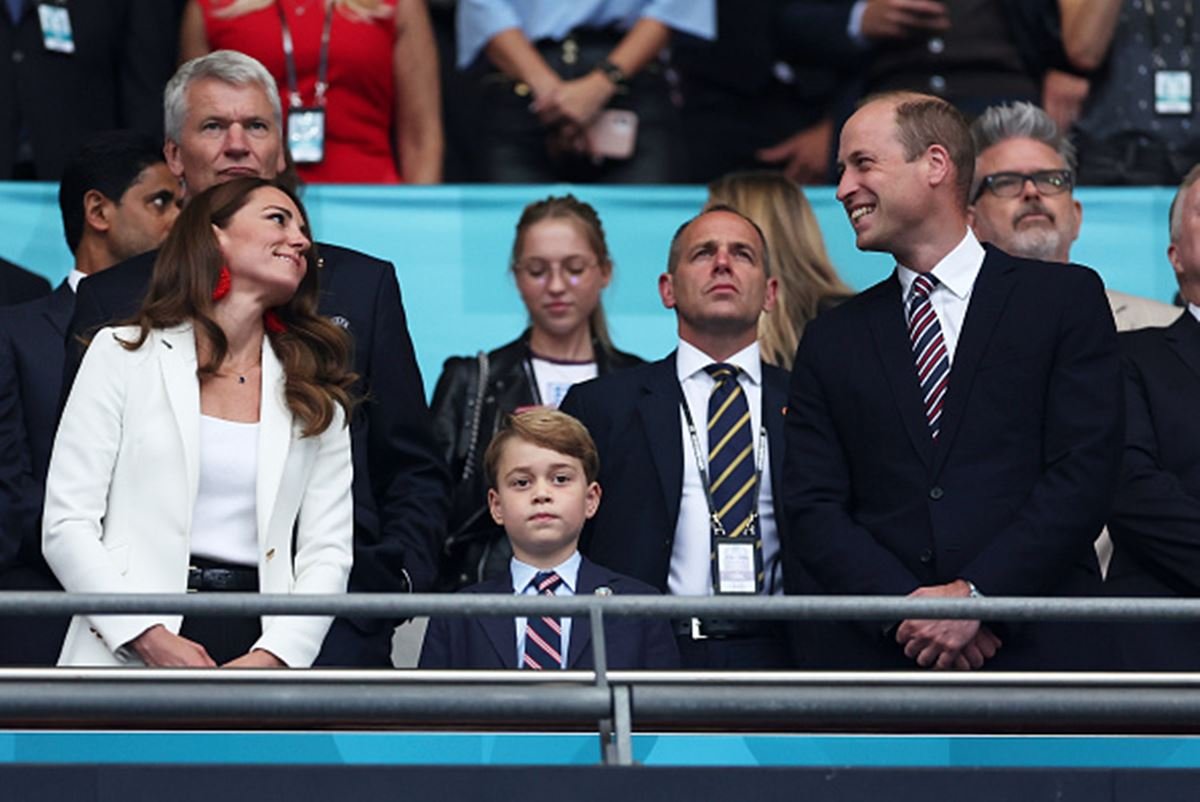Kate Middleton, George e William