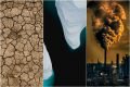 Terra seca, geleiras derretendo e indústria