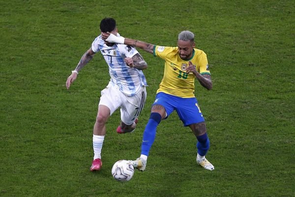Brasil x Argentina Neymar