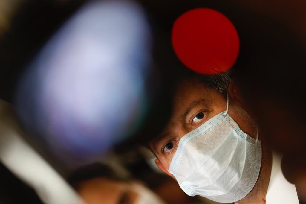 Presidente da Câmara dos Deputados Arthur Lira chega ao Congresso 6